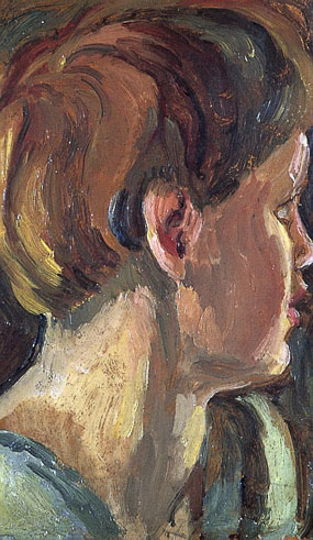 Image of painting Head of Quentin Bell