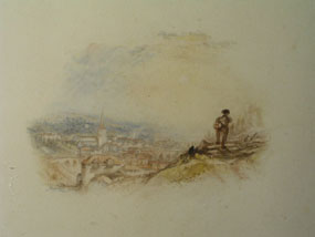 Image of watercolour Townscape
