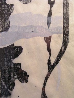 Image of monotype Reflections