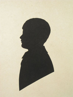 Image of silhouette Silhouette of Duncan Grant