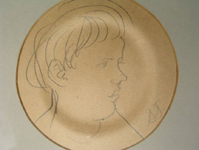 Image of drawing Portrait of Quentin Bell