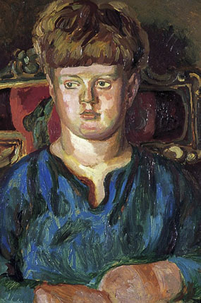 Image of painting Portrait of Quentin Bell as a boy