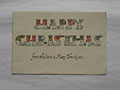 christmas card  [Click here to see more information about this item]