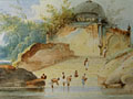 watercolour A View of India [Click here to see more information about this item]